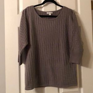 New York & Company 3/4 Sleeve Sweater